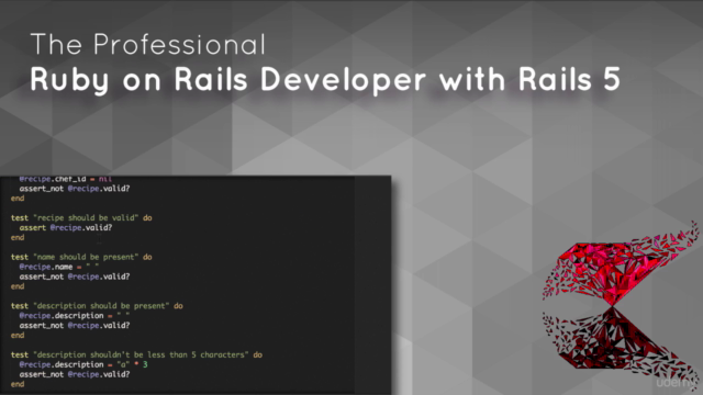 Professional Ruby on Rails Developer with Rails 5 – Screenshot 3
