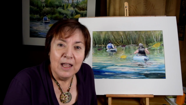Saugeen Kayakers - Watercolour & Pen Workshop – Screenshot 1