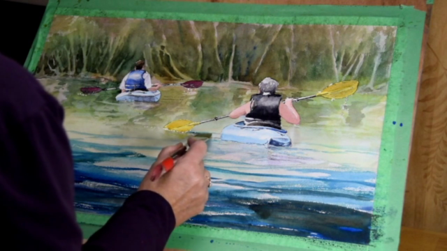 Saugeen Kayakers - Watercolour & Pen Workshop – Screenshot 4
