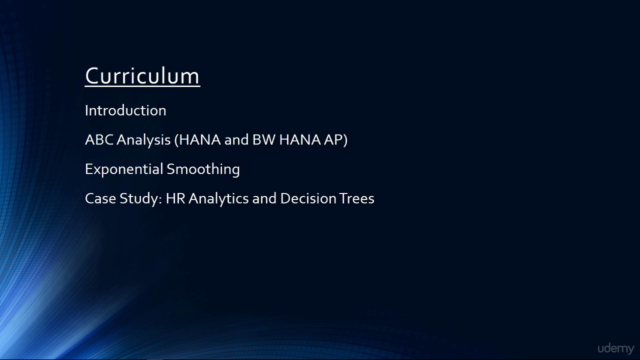 Introduction to Predictive Analytics on SAP HANA – Screenshot 4