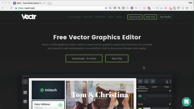 Vectr: Beginner's Guide To Graphic Design – Screenshot 1
