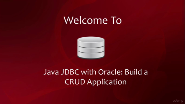 Java JDBC with Oracle: Build a CRUD Application – Screenshot 1