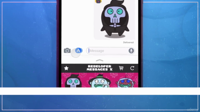 Rebeloper Messages - the Ultimate iMessage App Template - Screenshot_02