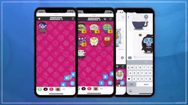 Rebeloper Messages - the Ultimate iMessage App Template - Screenshot_03