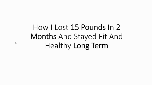 How To Lose 15 Pounds And Stay Fit Long Term – Screenshot 2