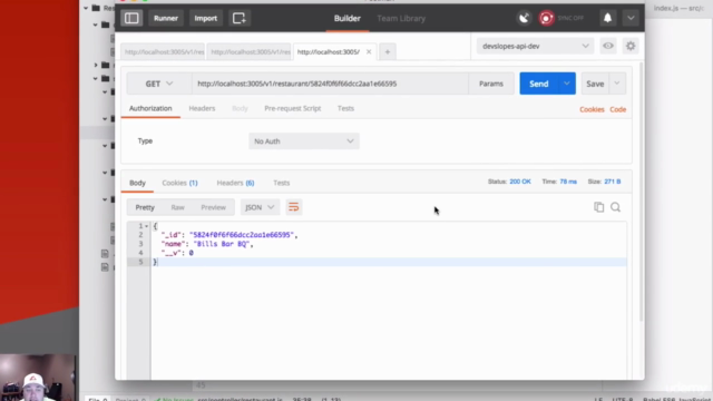 Beginner API development in Node, Express, ES6, & MongoDB – Screenshot 4