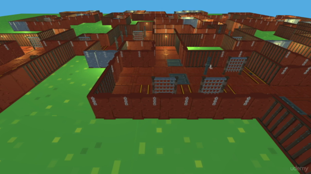 Unity 5 Build a System that Generates Houses & Castles Auto – Screenshot 4