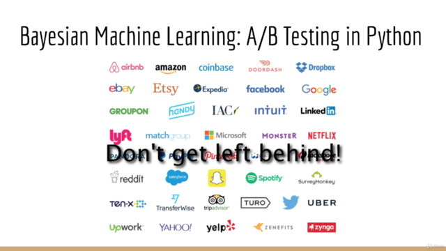 Bayesian Machine Learning in Python: A/B Testing – Screenshot 2