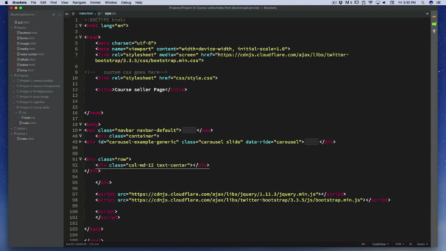 Bootstrap Bootcamp - Responsive web development- 8 projects – Screenshot 2