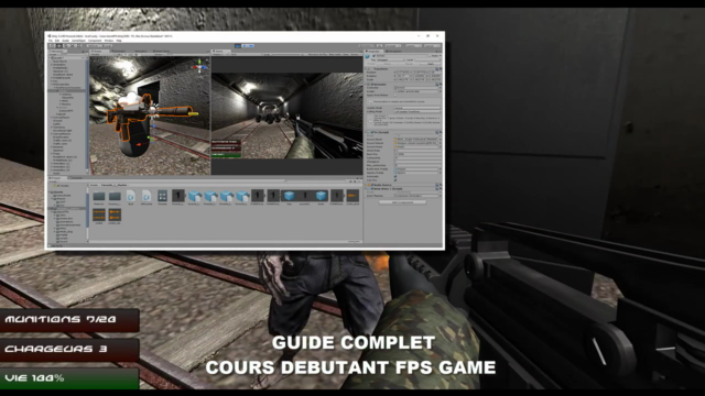 UNITY3D Réalisez un First Person Shooter-FPS | Guide complet - Screenshot_01