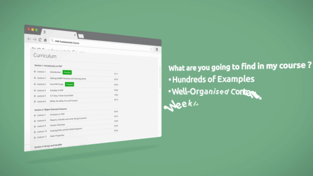 PHP for Beginners : Learn PHP Programming From Scratch! – Screenshot 2