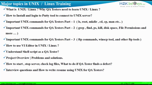 Unix, Linux training for beginners – Screenshot 3
