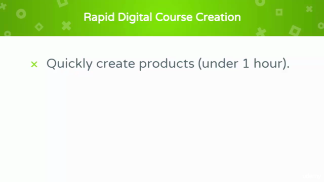 The Rapid Digital Course Creation Bundle - 4 Courses In 1 – Screenshot 2