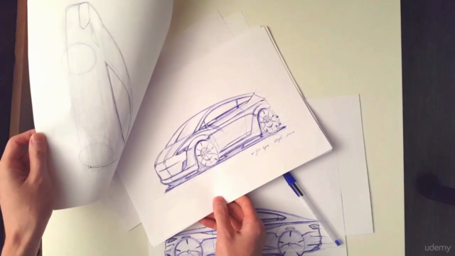 How to Sketch, Draw, Design Cars Like a Pro – Screenshot 3