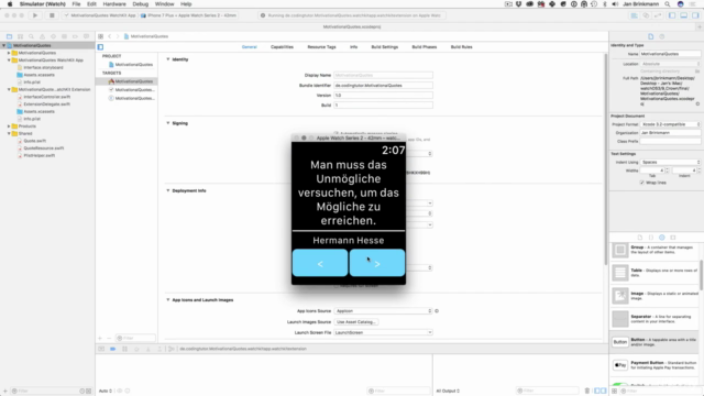 Entwickle watchOS 3 Apps mit Swift – Screenshot 3