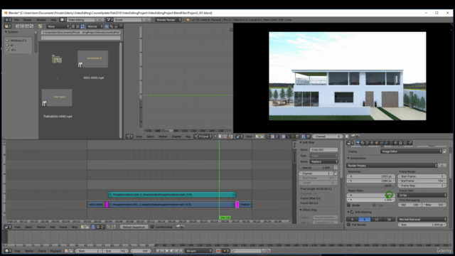 Blender Video Editing Mastery – Beginner to Pro – Screenshot 1