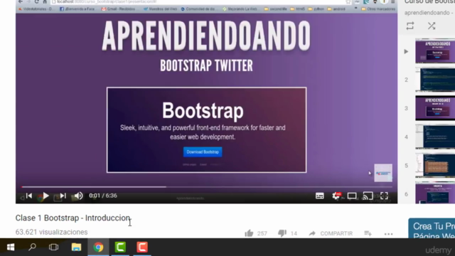 Bootstrap 4 desde 0 - La guía definitiva – Screenshot 1
