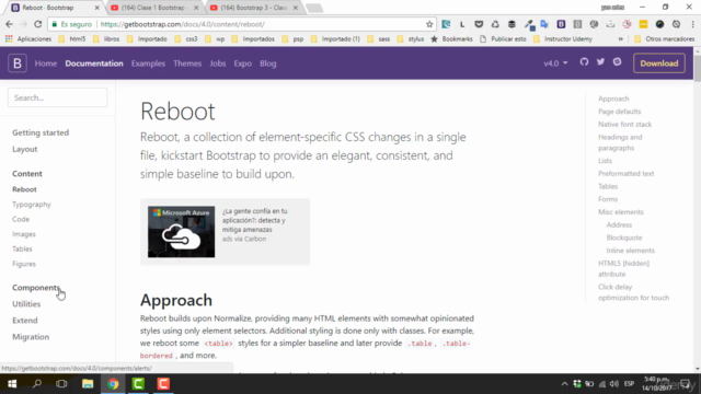 Bootstrap 4 desde 0 - La guía definitiva – Screenshot 4