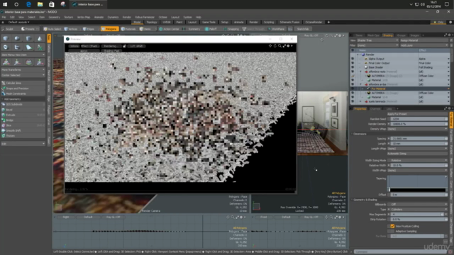 Render de interiores en MODO: Mi sistema – Screenshot 2