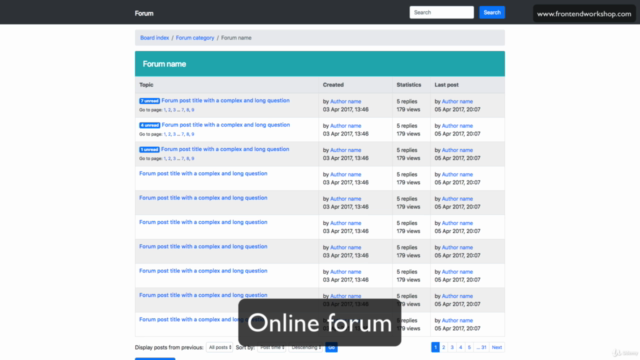 Master Bootstrap 4 (4.6.0) and code 7 projects with 25 pages – Screenshot 1