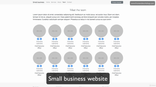 Master Bootstrap 4 (4.6.0) and code 7 projects with 25 pages – Screenshot 2