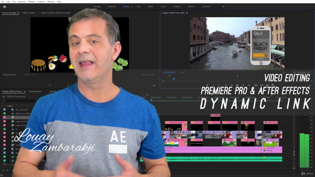 Video Editing: Premiere Pro & After Effects Dynamic Linking – Screenshot 2