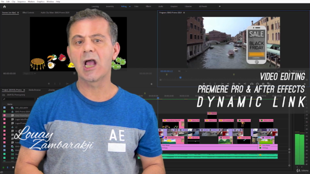 Video Editing: Premiere Pro & After Effects Dynamic Linking – Screenshot 4