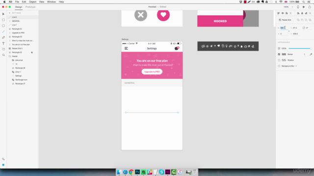 UI/UX design with Adobe XD: Design & Prototype a Mobile App – Screenshot 4