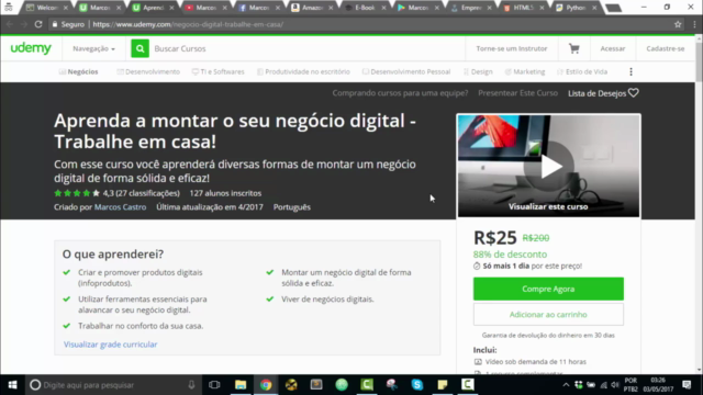 Aprenda a montar o seu negócio digital - Trabalhe em casa! – Screenshot 2