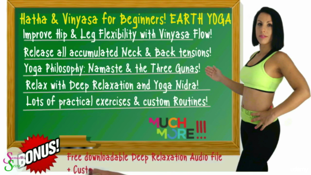 Hatha & Vinyasa Flow Yoga for Beginners! Earth Yoga - Screenshot_02