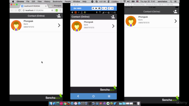 Ionic Framework (Basic) by นายแบงค์ จาก Senchabox – Screenshot 2