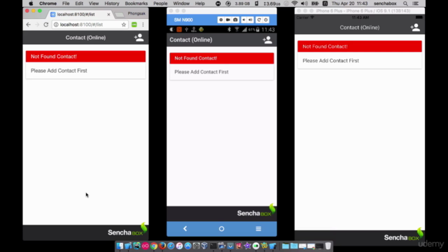 Ionic Framework (Basic) by นายแบงค์ จาก Senchabox – Screenshot 3