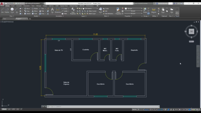 AutoCAD 2017 2D para iniciantes – Screenshot 1