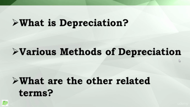 Learn Depreciation Accounting with Advanced Excel Model – Screenshot 1