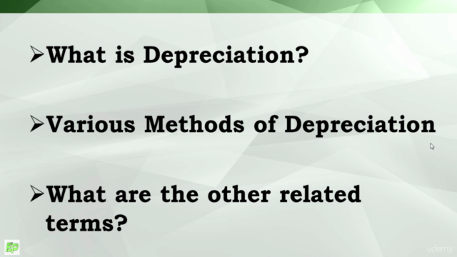 Learn Depreciation Accounting with Advanced Excel Model – Screenshot 2