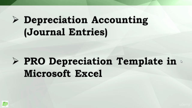 Learn Depreciation Accounting with Advanced Excel Model – Screenshot 4