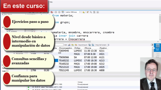 MySQL: domina lo necesario para el trabajo – Screenshot 2