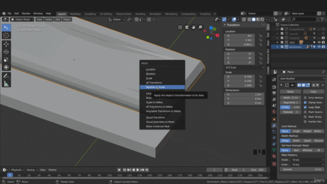 Architectural Design Tools in Blender - 3D Design - Screenshot_02