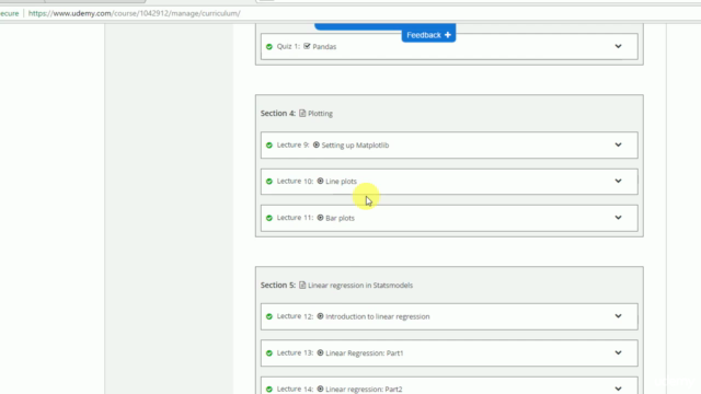 Pro data science in Python – Screenshot 1