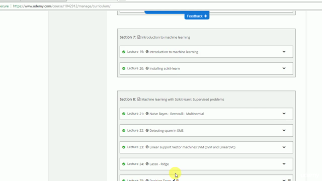 Pro data science in Python – Screenshot 2