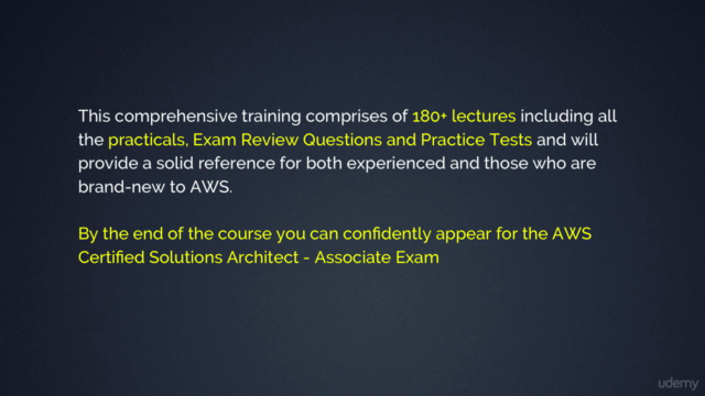 AWS Certified Solutions Architect Associate 2021- Complete – Screenshot 4