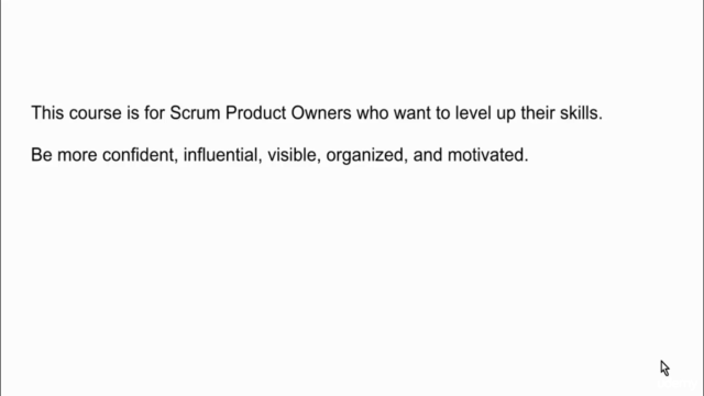 Robust Scrum Product Owner – Screenshot 1
