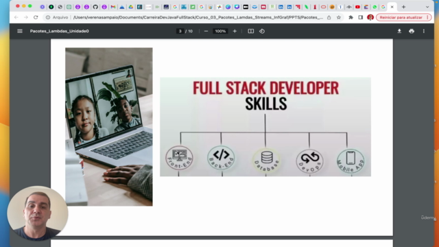 Curso Pacotes, Lambdas, Streams, Interfaces Gráficas – Screenshot 2