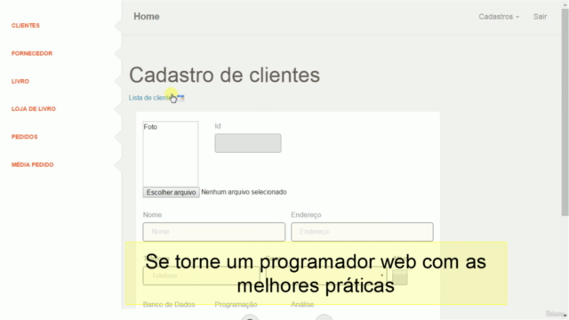 AngularJS 1.6 e Spring RESTful – Screenshot 1