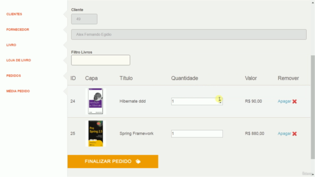 AngularJS 1.6 e Spring RESTful – Screenshot 4