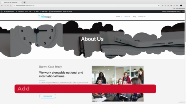 How To Make a Wordpress Website -Elementor Page Builder – Screenshot 3
