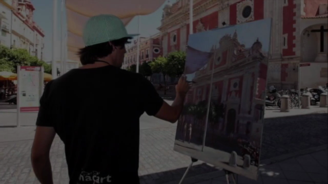 Curso de Pintura al acrílico-óleo: Un Paisaje Urbano – Screenshot 1