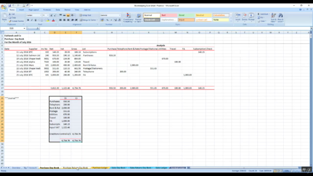 Bookkeeping -Step by Step Mastery ***COMPLETE COURSE*** – Screenshot 1