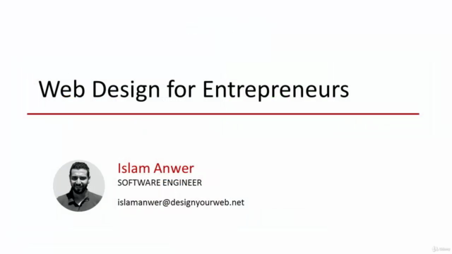 Web Design for Entrepreneurs تصميم مواقع الويب لرواد الأعمال – Screenshot 1