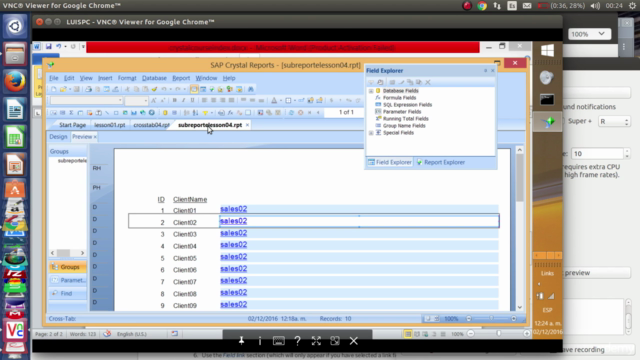 SAP Crystal Reports:Master-Detail,Cross-Tab,Sub-Reports – Screenshot 4
